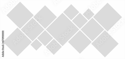 Pictures or photos frame collage. comics page grid layout abstract photo frames and digital photo wall template