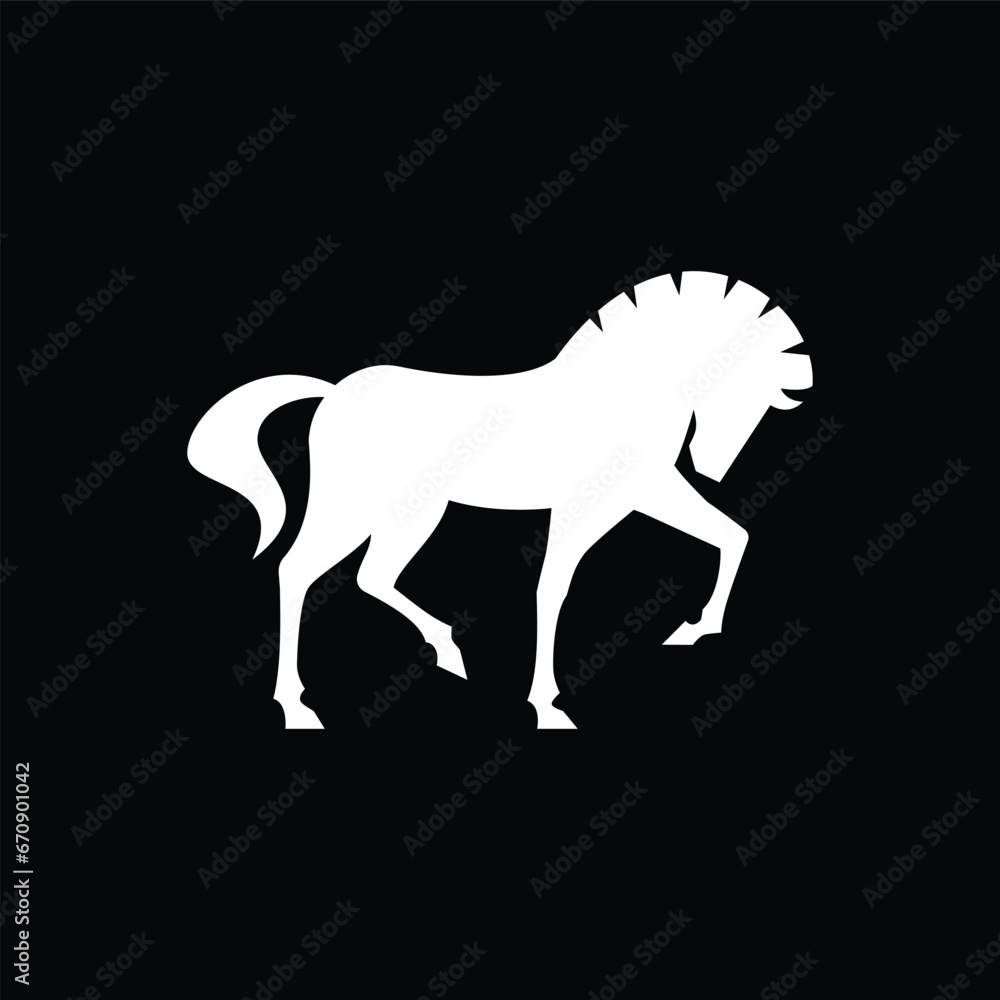 horse logo vector icon illustration horse logo vector icon illustration