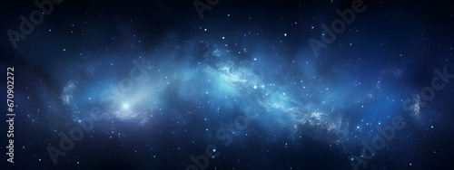 Abstract image of the Milky Way galaxy lighting up the sky at night. Transparent background.