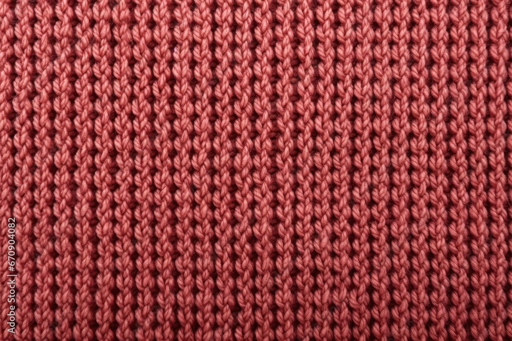 Knitted wool texture background, cozy and warm fabric patterned surface. Generative AI