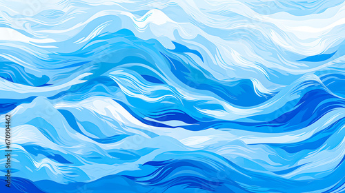 Abstract background of blue tones