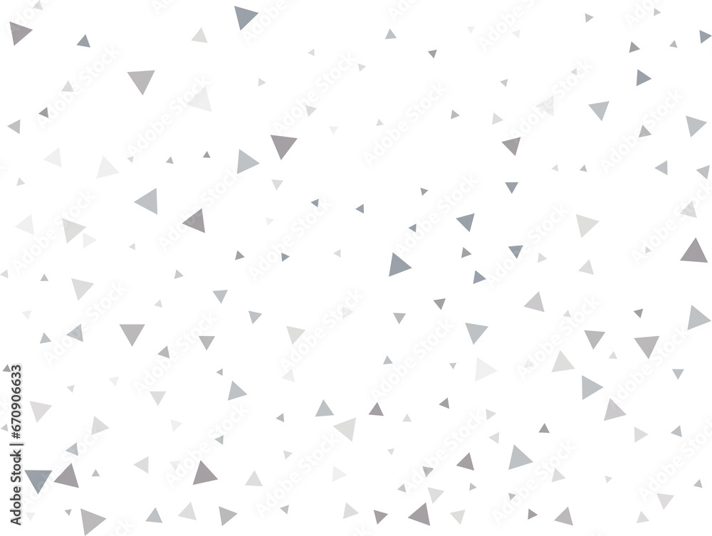 Magic Silver Triangular Confetti Magic Silver Triangular Confetti