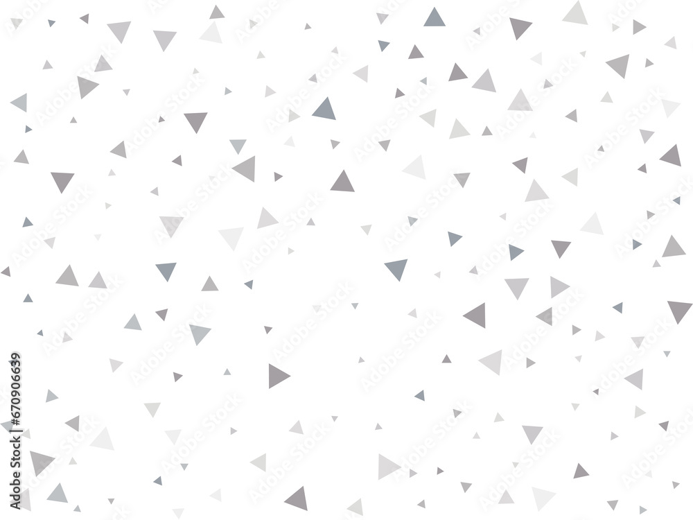 Magic Silver Triangular Confetti Magic Silver Triangular Confetti
