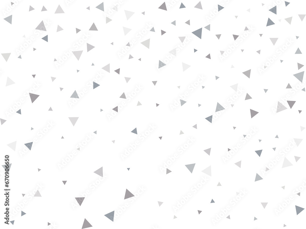 Magic Silver Triangular Confetti Magic Silver Triangular Confetti