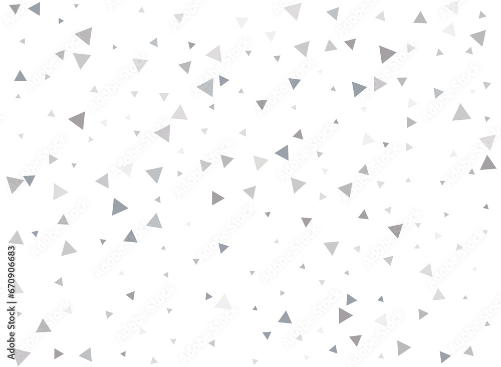 Magic Silver Triangular Confetti Magic Silver Triangular Confetti
