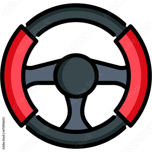 Stering Wheel Icon