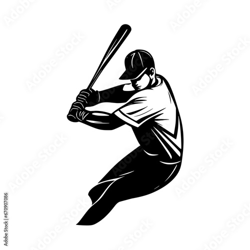 Baseball player vector 