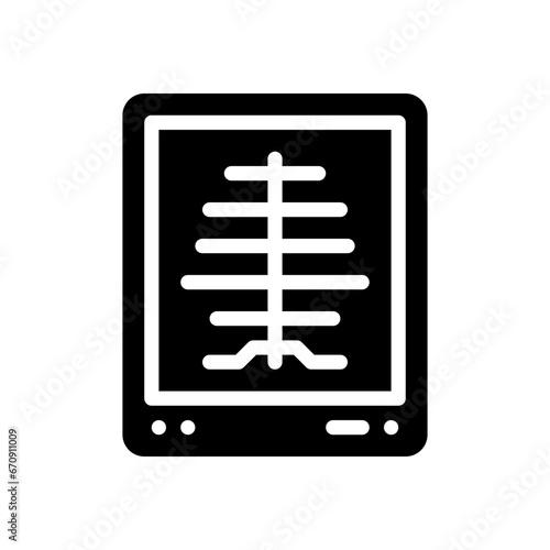 x ray glyph icon