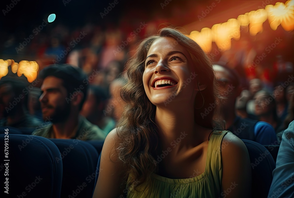 Excited Cinema-Goer Excited Cinema-Goer