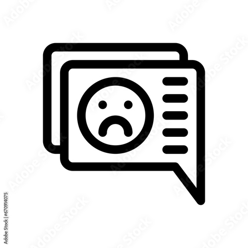 boring line icon