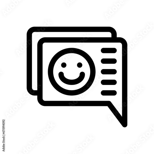 satisfy line icon