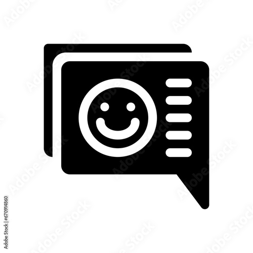 satisfy glyph icon
