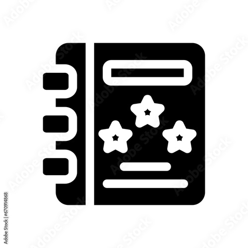 testimony glyph icon