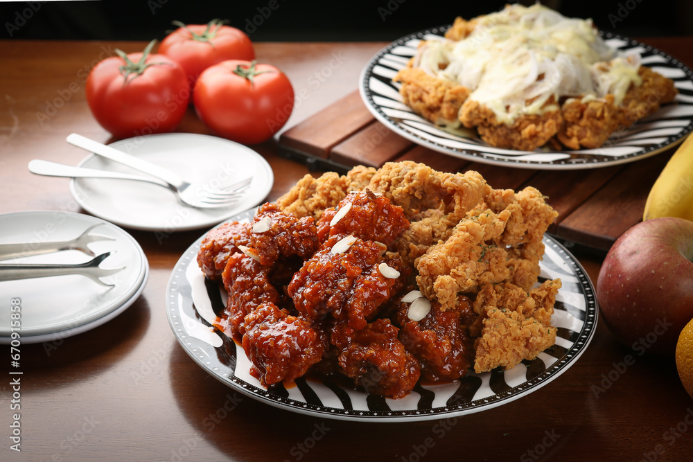 Fried Chicken / Seasoned Fried Chicken Fried Chicken / Seasoned Fried Chicken