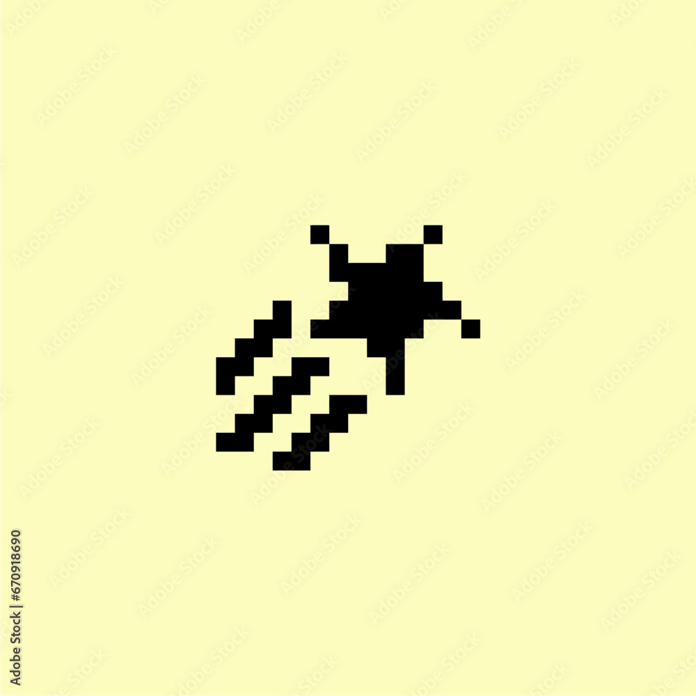 set star bit style vector symbol set star bit style vector symbol