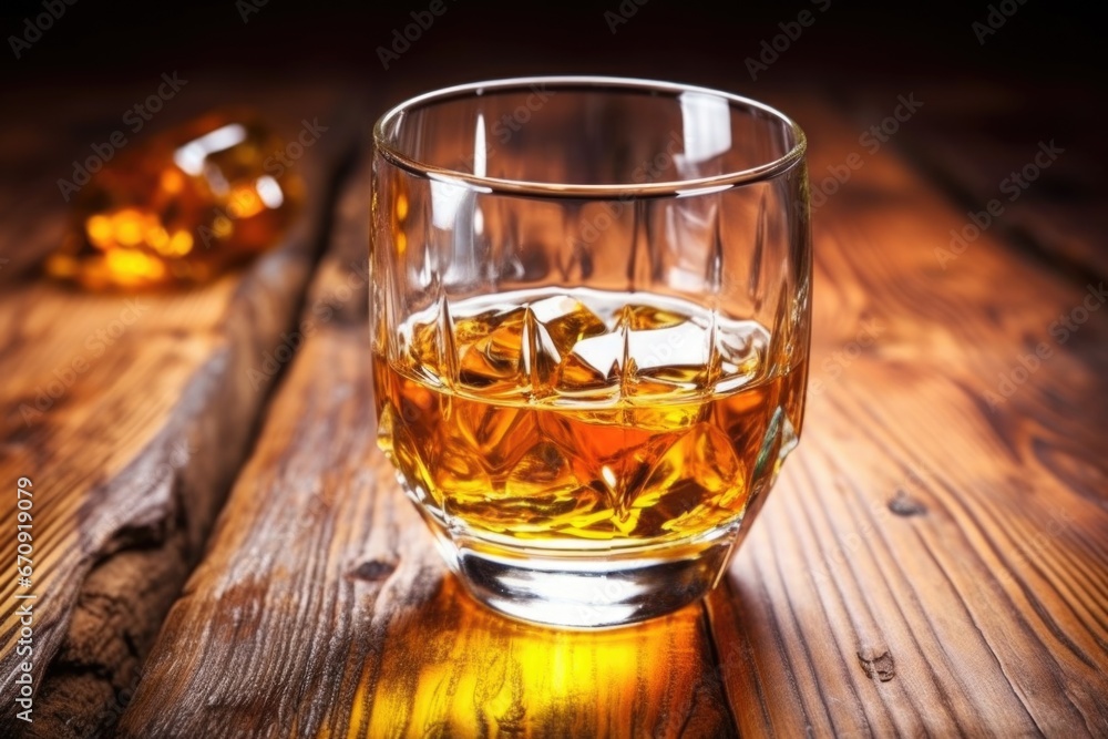 close up of amber scotch whiskey in a glass cask close up of amber scotch whiskey in a glass cask