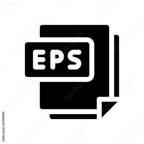 eps extension glyph icon