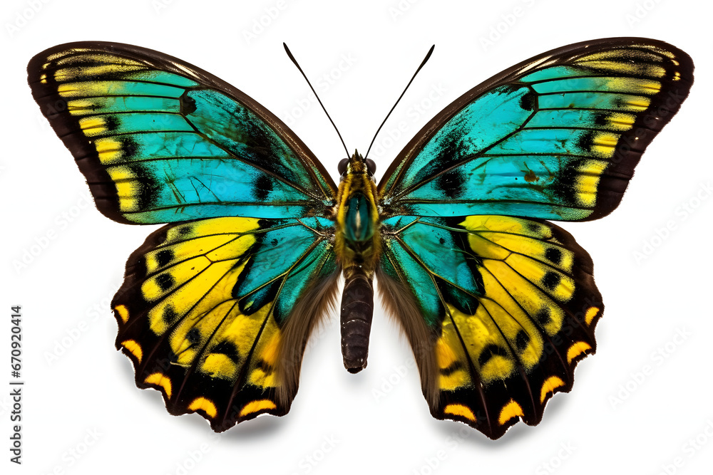 Obraz premium butterfly isolated on white background. 