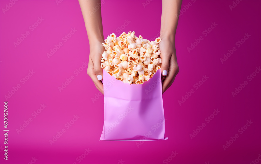 Hands Cradling a Bowl of Popcorn - hands holding a bowl of popcorn Hands Cradling a Bowl of Popcorn - hands holding a bowl of popcorn
