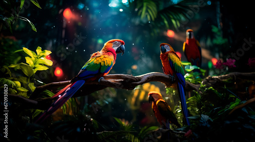 美しい熱帯の鳥	
 photo