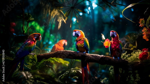 美しい熱帯の鳥	
 photo