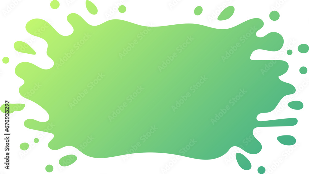 gradient water splash shape gradient water splash shape