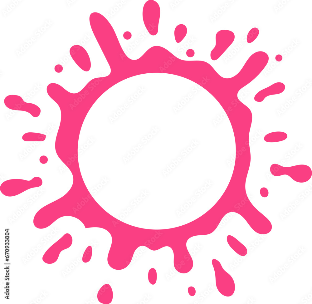 gradient water splash shape gradient water splash shape