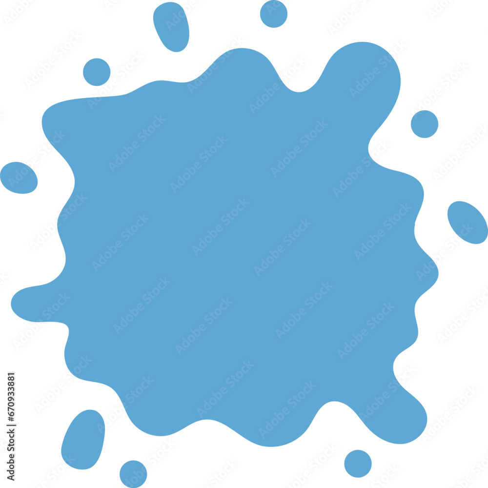 gradient water splash shape gradient water splash shape