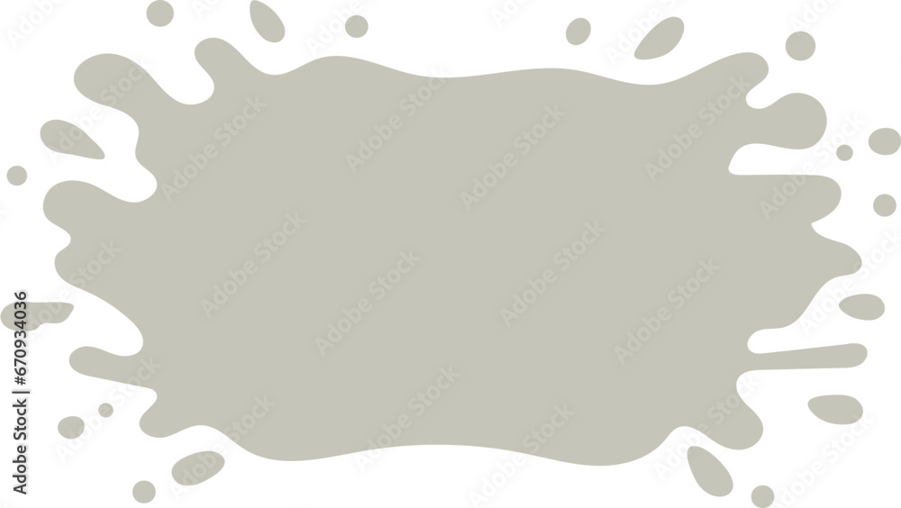 Fototapeta premium gradient water splash shape