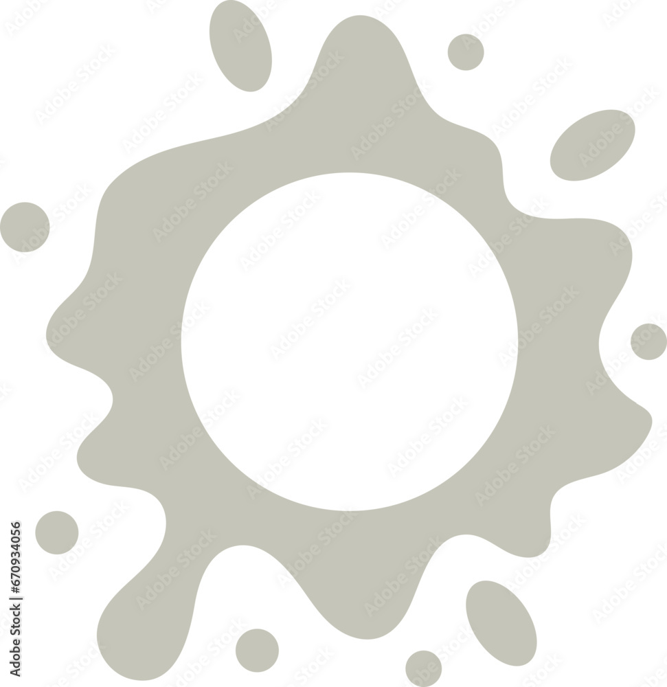 gradient water splash shape gradient water splash shape