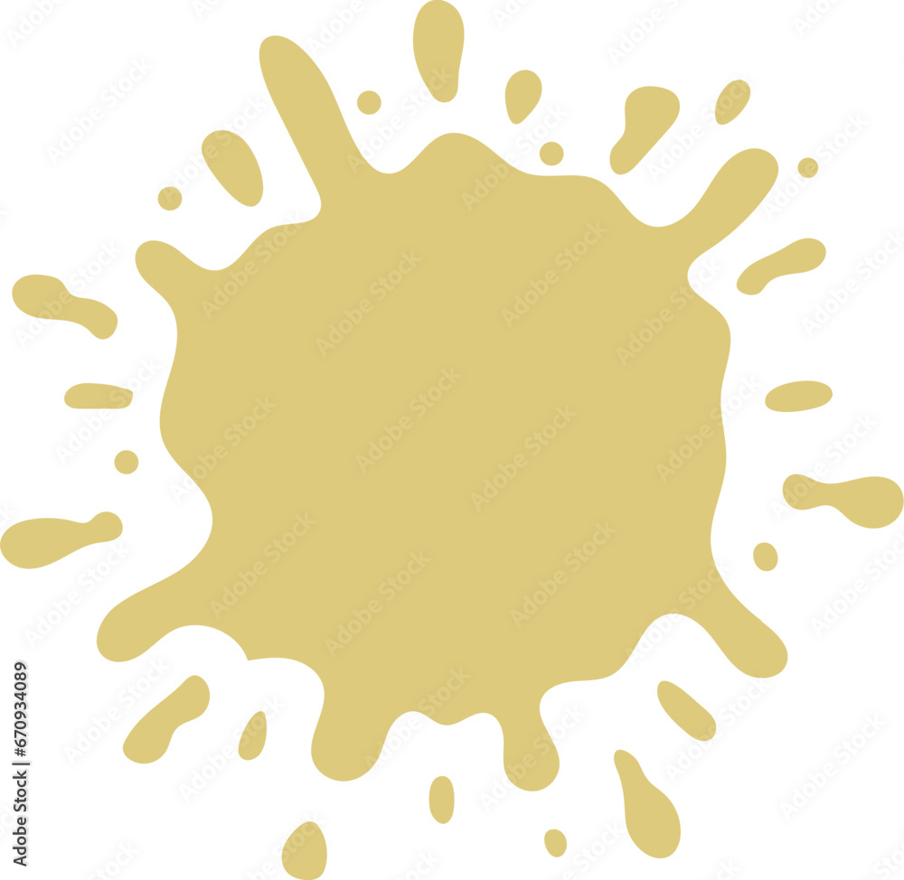 Obraz premium gradient water splash shape