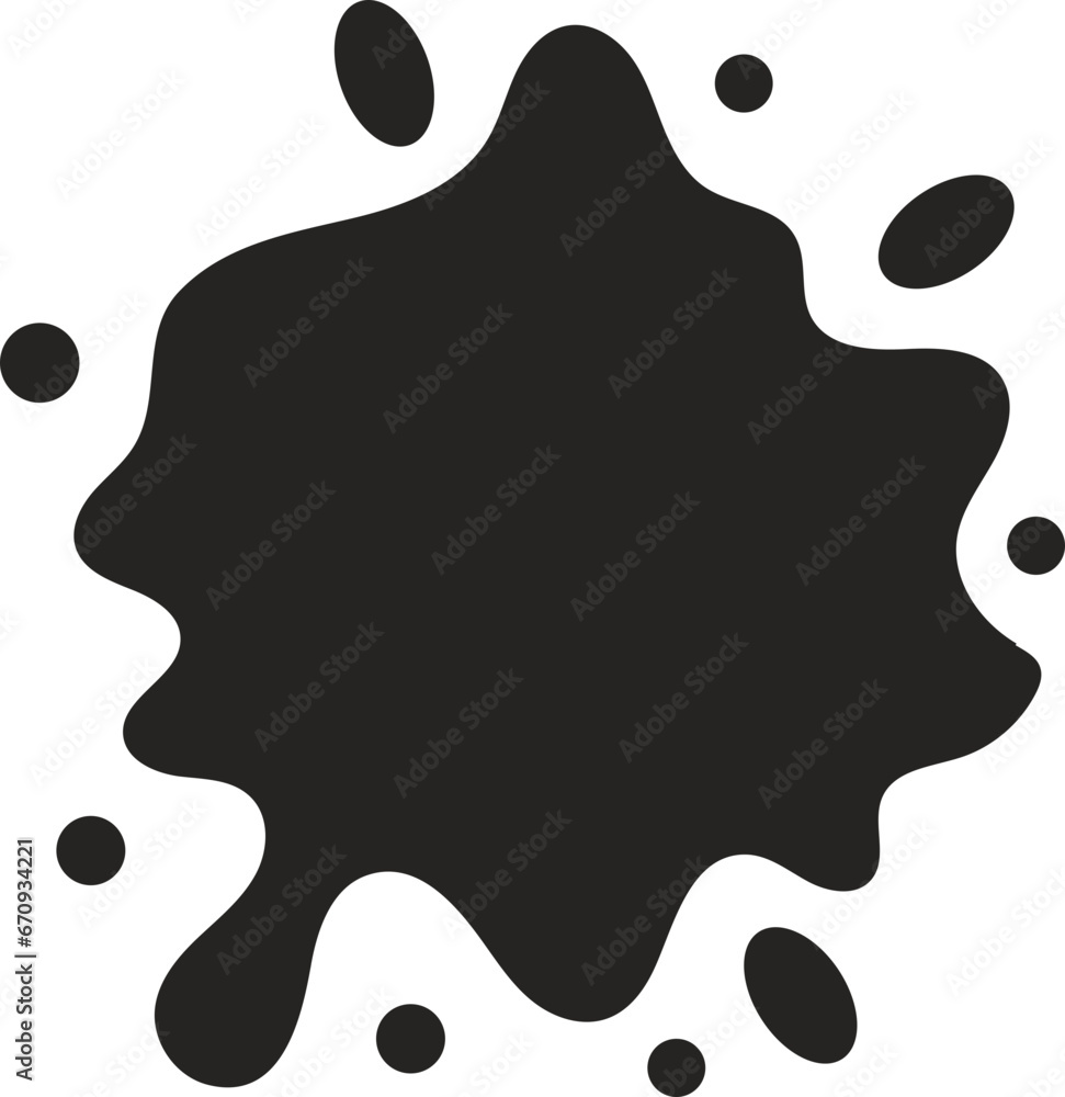 gradient water splash shape gradient water splash shape