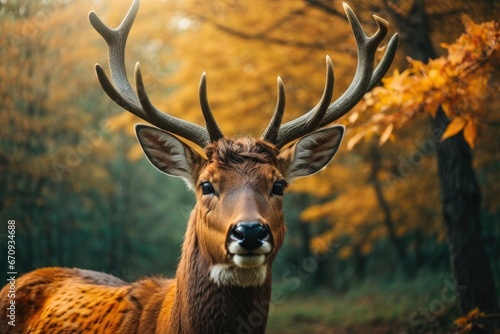 deer in the woods © Sadiq