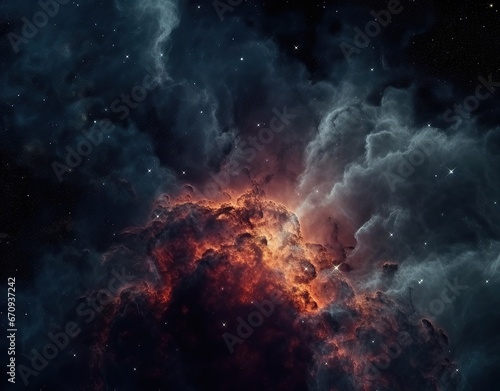 image of the cosmos, the interstellar space environment photo
