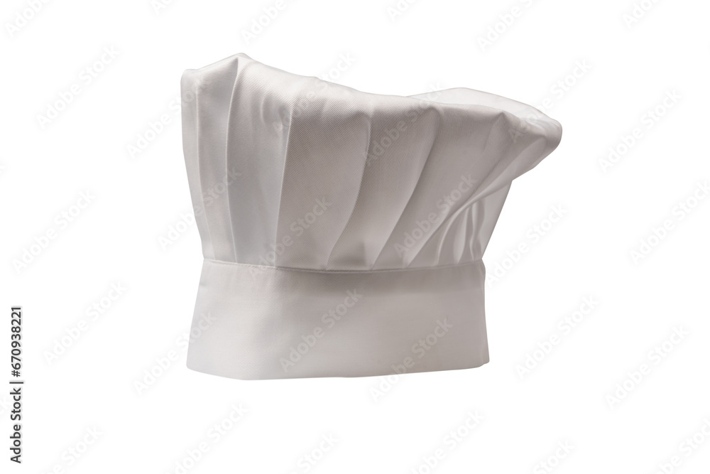 Chef hat isolated on white background. Chef hat isolated on white background.