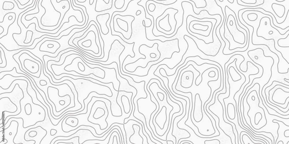 Topographic map in contour line light topographic topo contour map. Natural printing illustrations of maps
