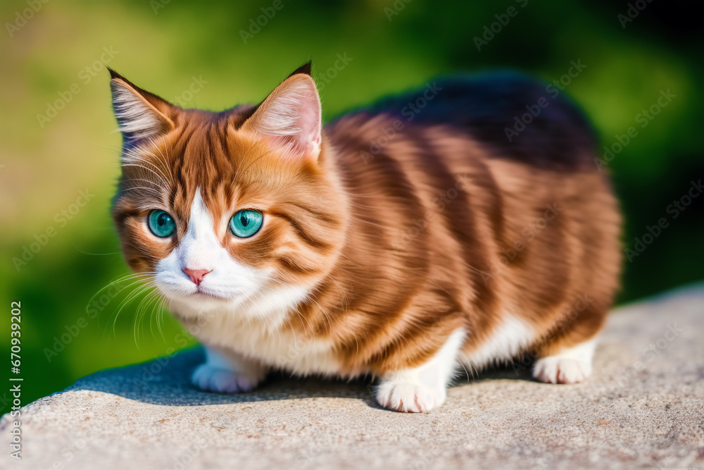 A beautiful cat. Feline Charm. The Enigmatic World of Cats. Generative AI A beautiful cat. Feline Charm. The Enigmatic World of Cats. Generative AI