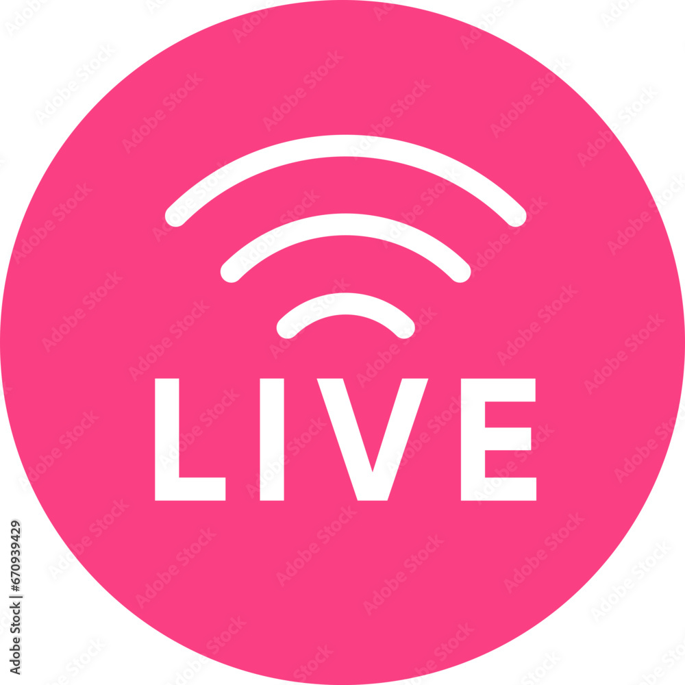 live streaming icon live streaming icon