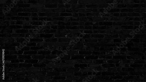 vector dark grunge brick wall background