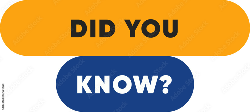 did you know badge did you know badge