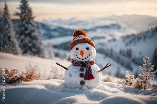 snowman of the snow © Sadiq