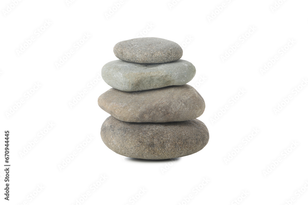 PNG, Four stones on top of each other, isolated on white background PNG, Four stones on top of each other, isolated on white background