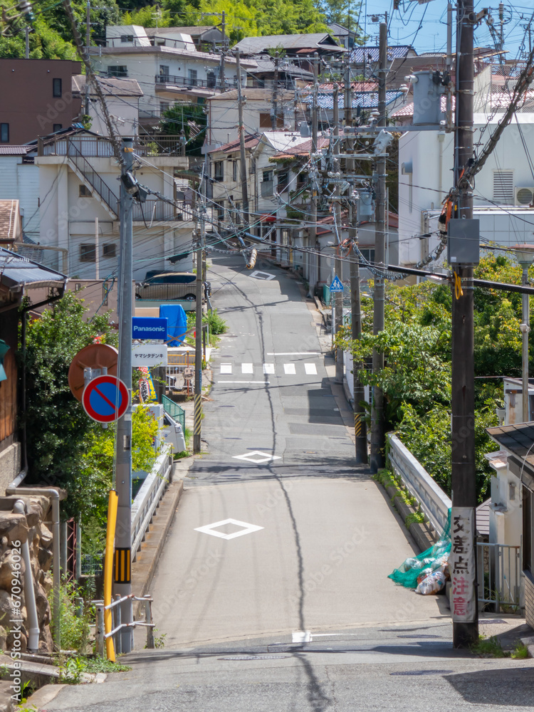 日本の町並み