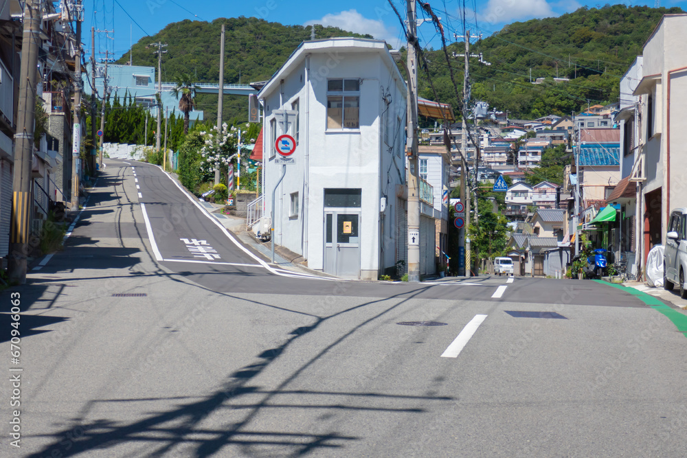 日本の町並み