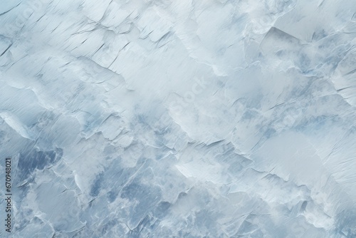 Icy Glacier Surface. Detailed texture of an icy glacier's surface in a polar region.