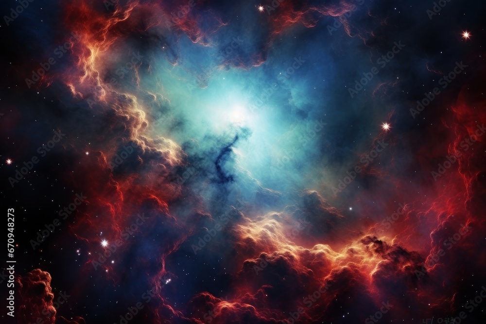 Galactic Space Nebula. Galactic Space Nebula.