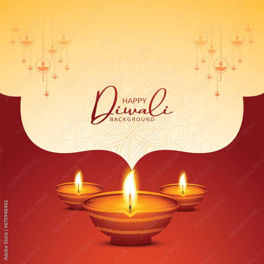 Illustration of festival burning diya on happy diwali celebration background Illustration of festival burning diya on happy diwali celebration background