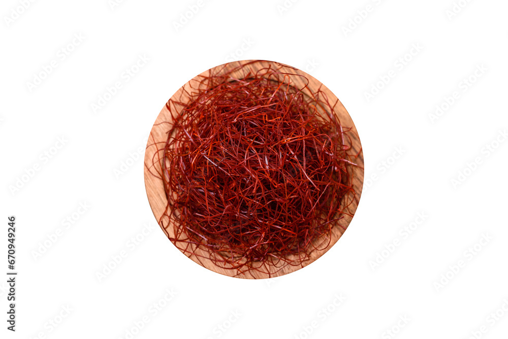 Red thin hot chili threads on a dark background Red thin hot chili threads on a dark background