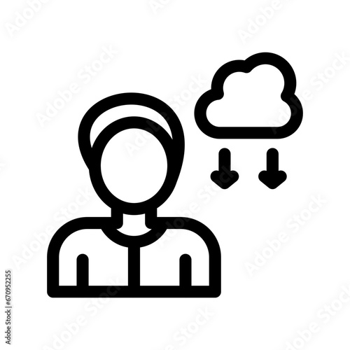 Pessimism Icon