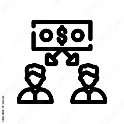 Peer to Peer Lending Icon